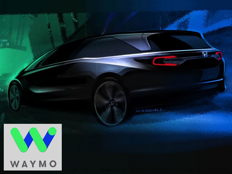 Spolupráce společností Honda a Waymo